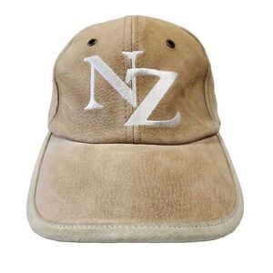 Hallifax New Zealand Leather Cap Embroidered Streetwear Urban Travel Casual‎